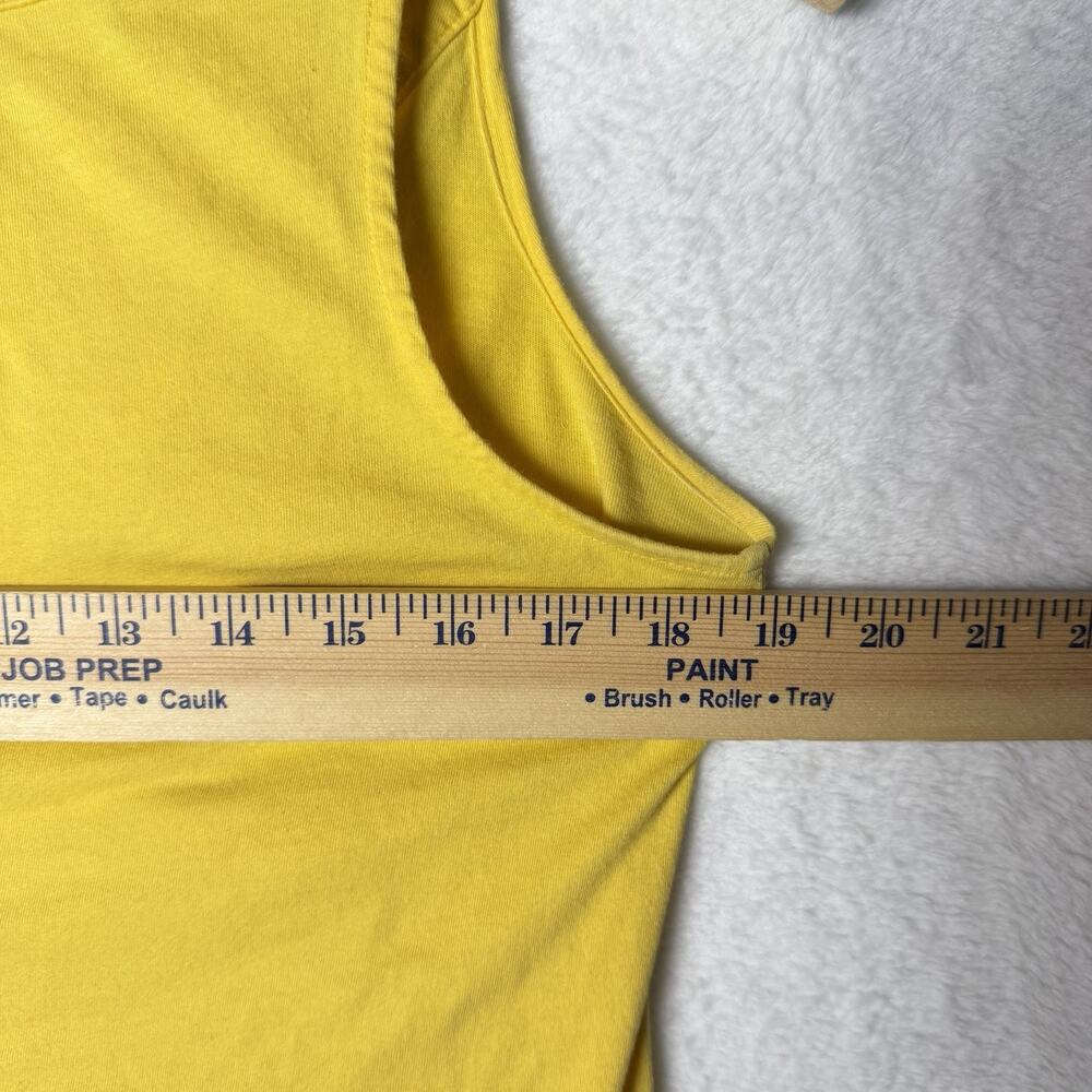 Lilly Pulitzer Yellow Sleeveless Tank Top Women's size S - Picture 7 of 10